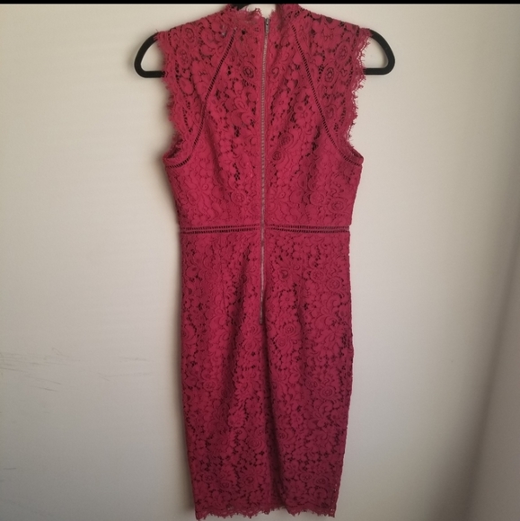 OFFERS WELCOME Bardot Lace Panel Dress - Picture 6 of 6